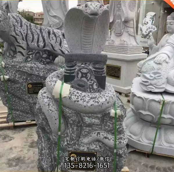 園林景區(qū)擺放青石雕刻十二生肖工藝品（5）