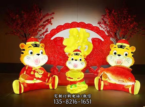 玻璃鋼發光動物景觀雕塑 （6）