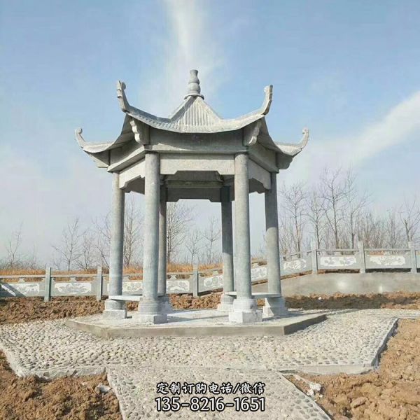 石雕晚霞紅園林戶外擺放中西式?jīng)鐾ぃ?）