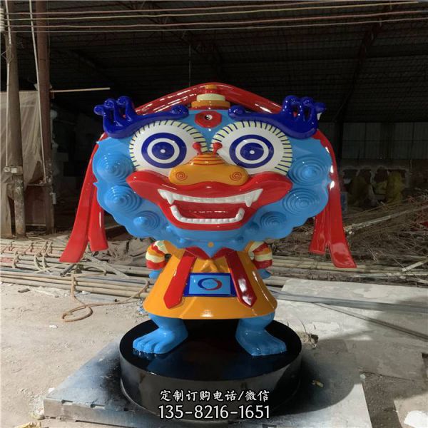 公園玻璃鋼卡通人物雕塑擺件（1）