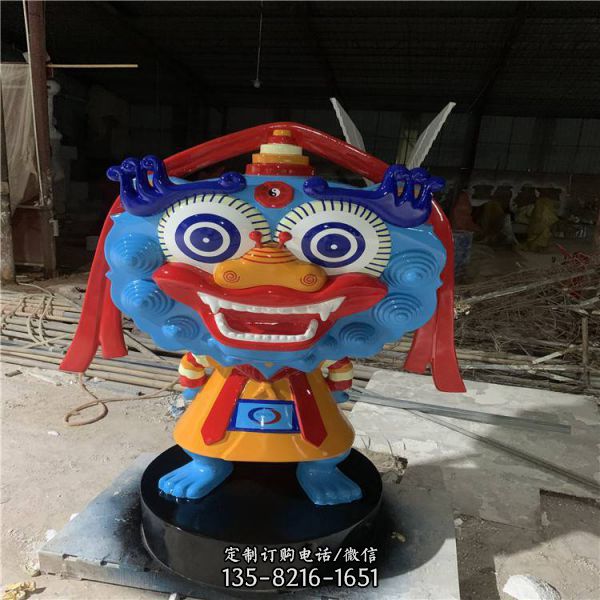 公園玻璃鋼卡通人物雕塑擺件（3）
