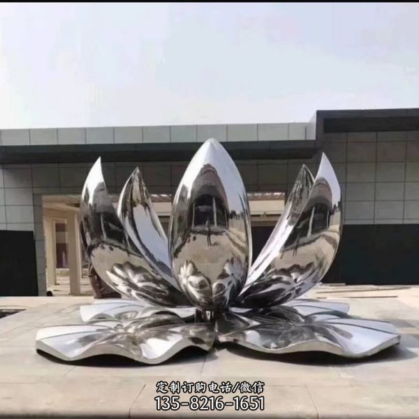 售樓處公司門口大型抽象景觀雕塑（2）