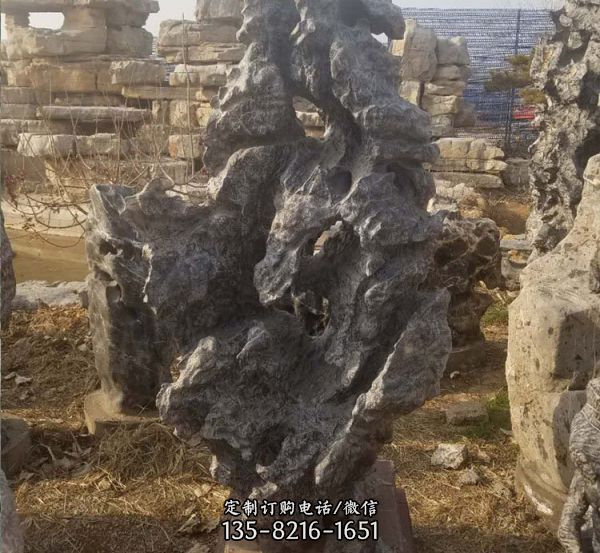 園林景觀造景假山石天然石頭太湖石（2）