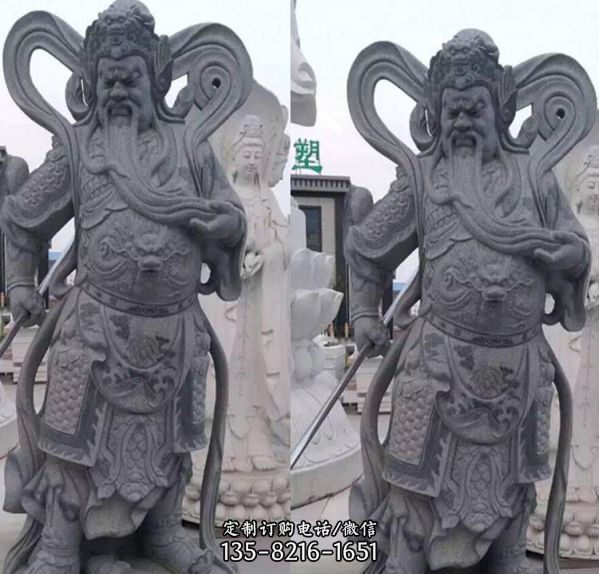 古代武將石雕石制武官雕像（4）