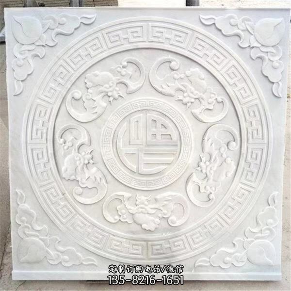 花崗巖做舊仿古石雕寺廟裝飾石雕壁畫照壁雕塑（4）