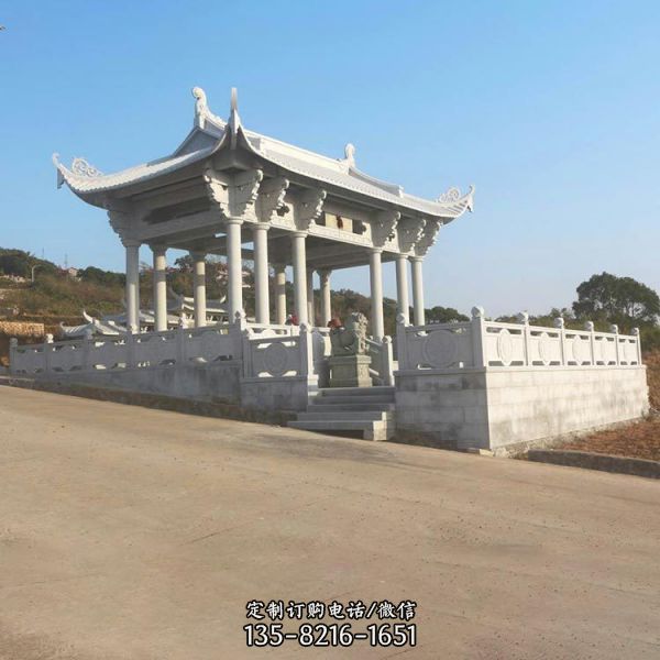 公園戶外石雕長廊大理石園林景觀雕塑（2）