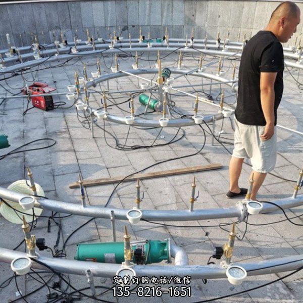 景區廣場數字水簾噴泉景觀（5）
