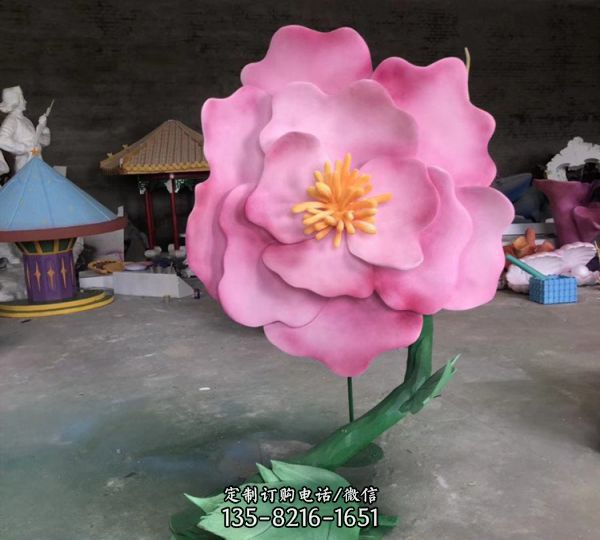 公園擺放玻璃鋼卡通動物泡沫景觀雕塑（4）