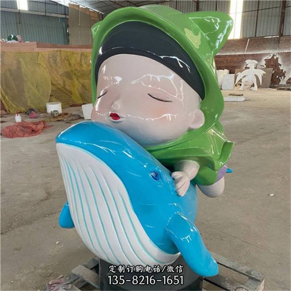 玻璃鋼卡通玩偶樹脂園林幼兒園擺件（3）
