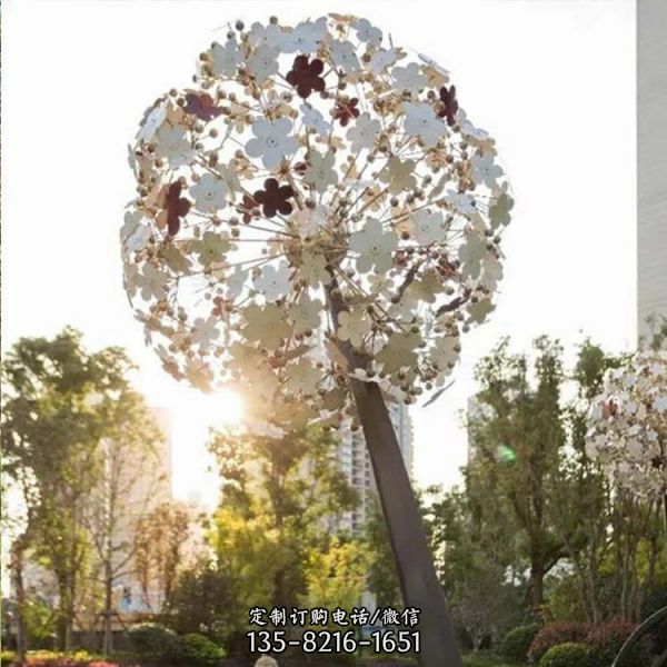 不銹鋼蒲公英創意公園景觀小品 （3）