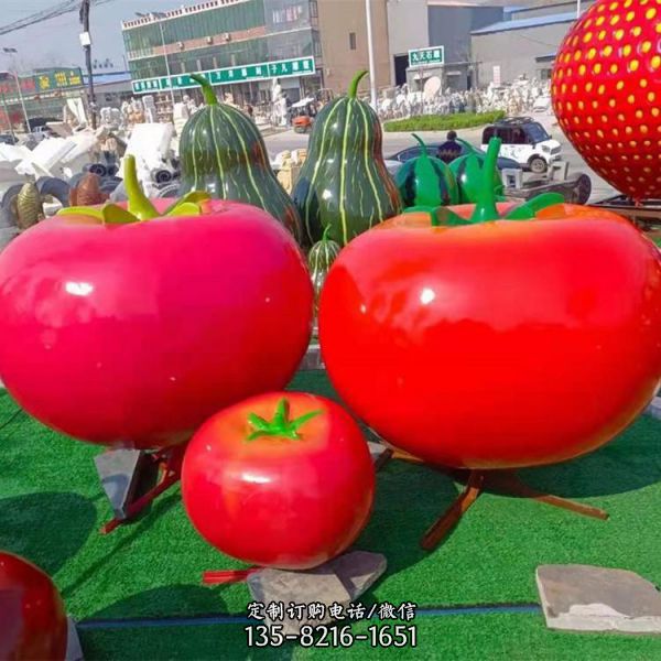玻璃鋼仿真水果蔬菜落地裝飾擺件雕塑（2）
