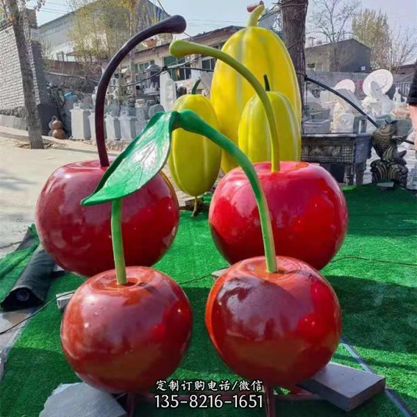 玻璃鋼仿真水果蔬菜落地裝飾擺件雕塑（3）