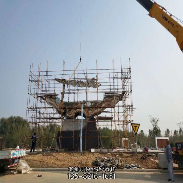 城市廣場擺放各種造型不銹鋼景觀雕塑擺件 （4）