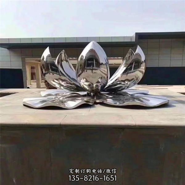 酒店園林雕塑 不銹鋼抽象戶外景觀擺件（1）