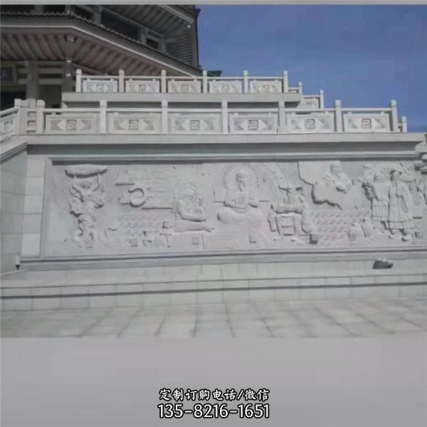 多款石雕石材石欄桿 風景區石欄板雕塑（3）