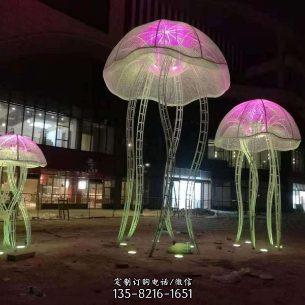廣場大型不銹鋼抽象園林景觀工藝品擺件（4）