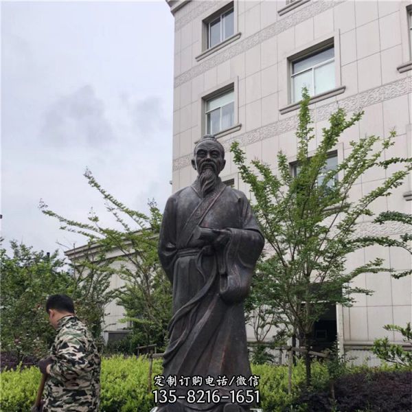 古代名人人物銅雕校園雕塑擺件（1）