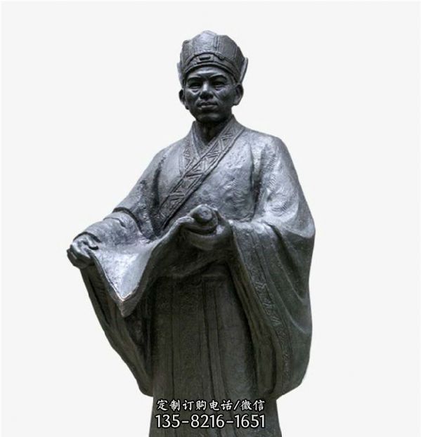 古代名人人物銅雕校園雕塑擺件（5）