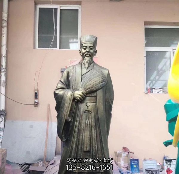 古代名人人物銅雕校園雕塑擺件（3）