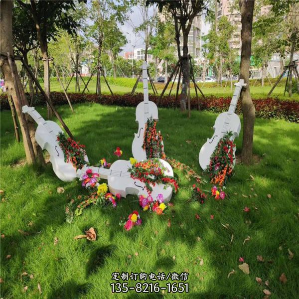 花園 創(chuàng)意不銹鋼抽象景觀雕塑（3）