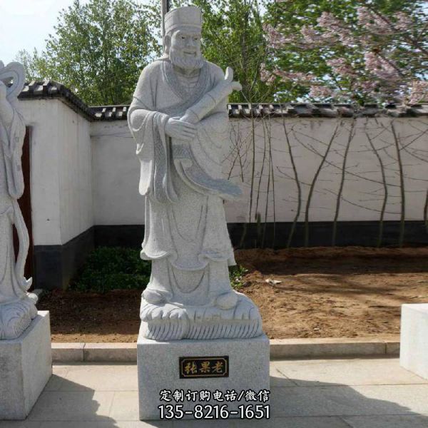 花崗巖八仙過海雕像寺院廟宇雕塑（2）