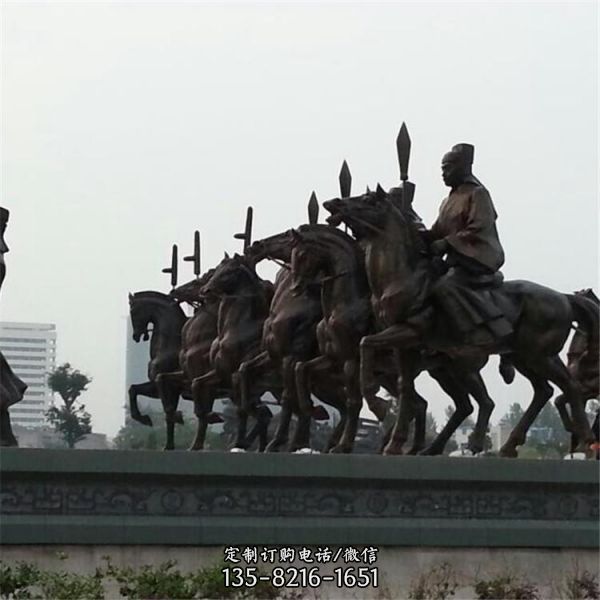 園林街頭銅飛馬 大型銅飛馬雕塑（5）