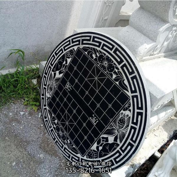 園林景觀定制風格獨特仿古石凳石桌雕塑（4）