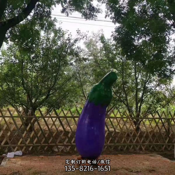 采摘園景觀擺件 玻璃鋼彩繪仿真果蔬雕塑（2）