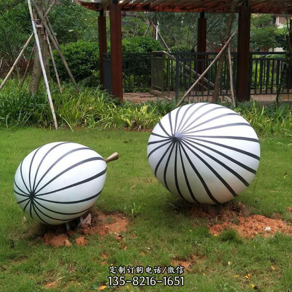 小區不銹鋼蔬果雕塑公園綠地景觀小品（1）