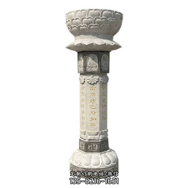 仿古石雕出食寺廟大型景觀雕塑（2）