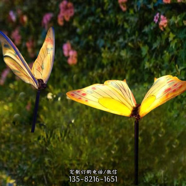公園綠地雕塑玻璃鋼蝴蝶（2）