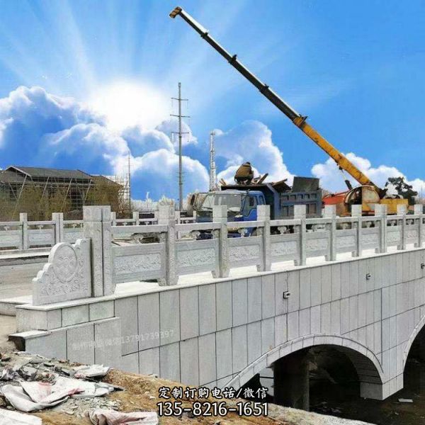 景區(qū)石雕景觀戶外園林大理石石橋雕塑（3）