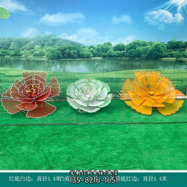 戶外公園花園玫瑰花擺件（5）