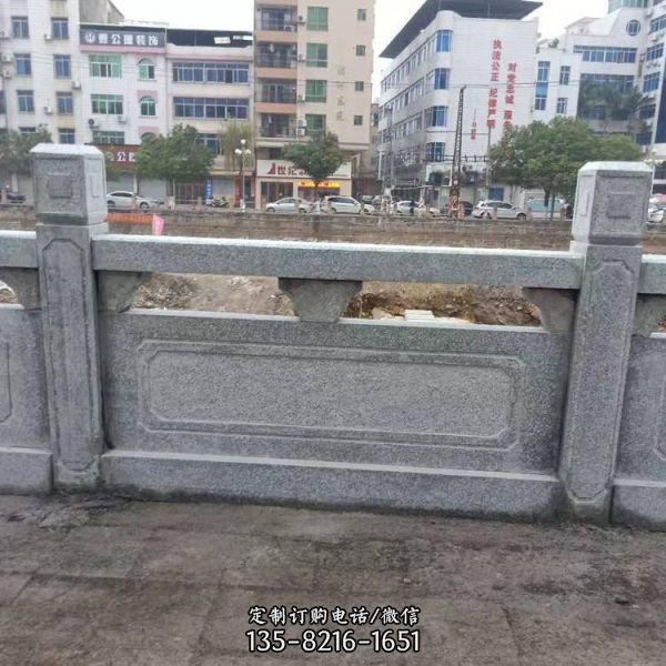 石雕欄桿欄板花崗巖升旗臺河道圍護欄