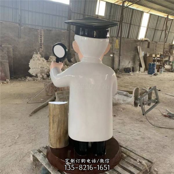 玻璃鋼卡通戶外景區彩繪創意動物景觀雕塑（2）