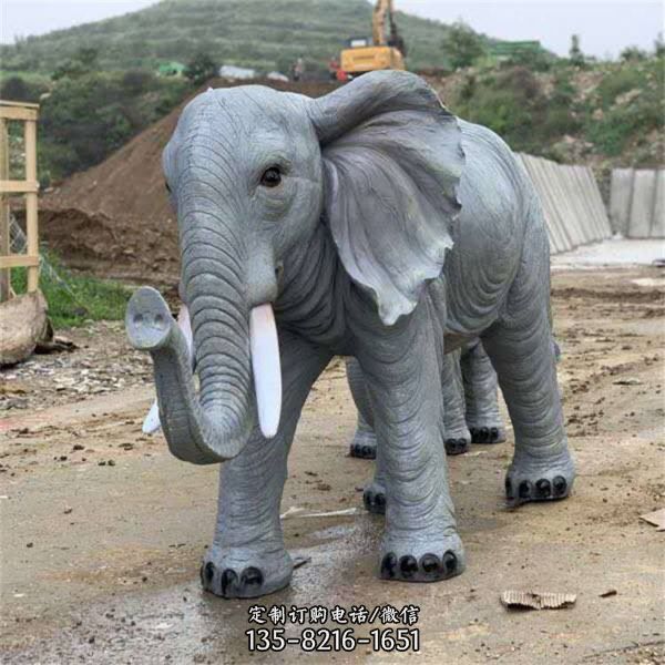 彩繪動物游樂園廣場公園景觀擺件（1）