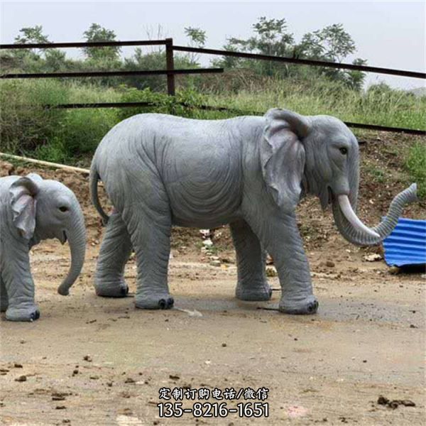 彩繪動物游樂園廣場公園景觀擺件（4）