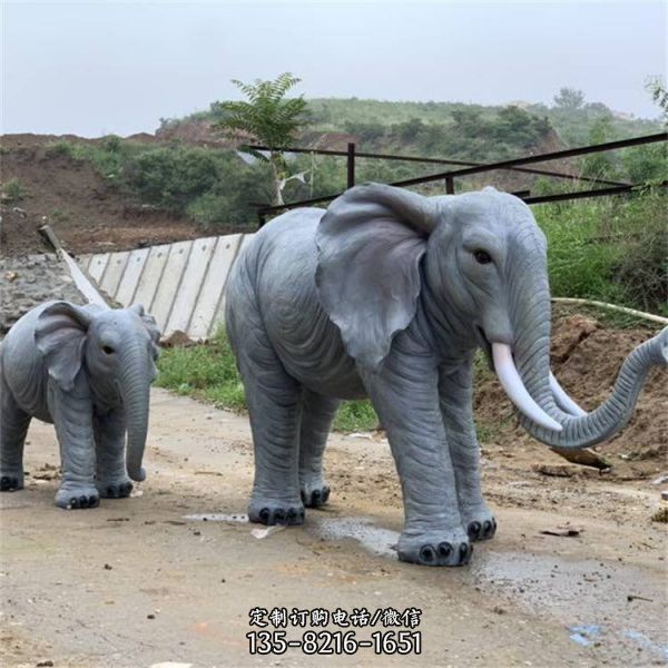彩繪動物游樂園廣場公園景觀擺件（5）