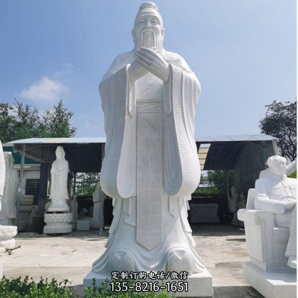 校園名人擺件立式古代著名人物景觀