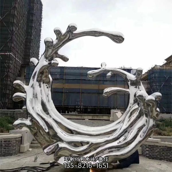 廣場不銹鋼創意標志景觀雕塑（1）
