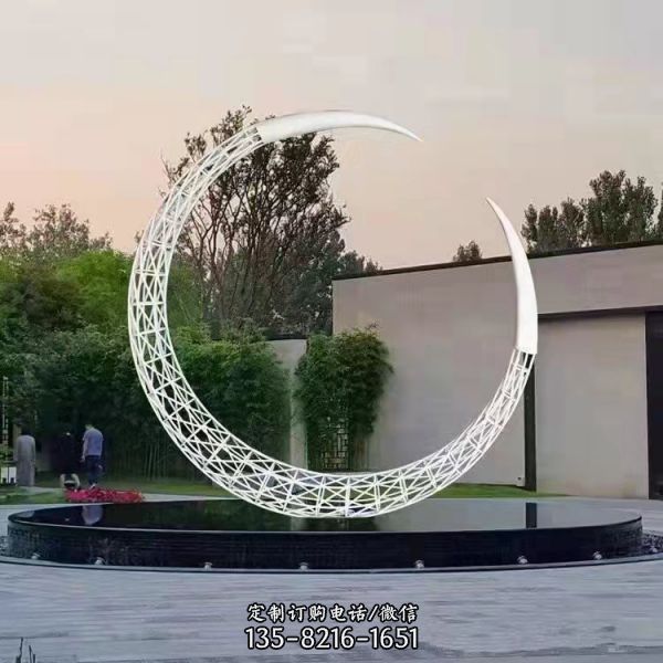 戶外不銹鋼字體標(biāo)志景觀雕塑公園廣場 美陳（4）