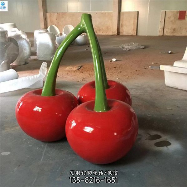 玻璃鋼仿真水果戶外大型景觀擺件（5）