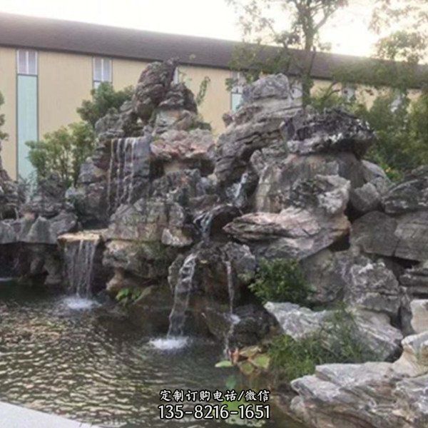 公園庭院景色點綴裝飾假山景觀大英石（1）