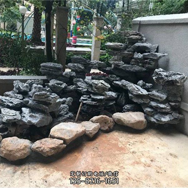 公園庭院景色點綴裝飾假山景觀大英石（3）