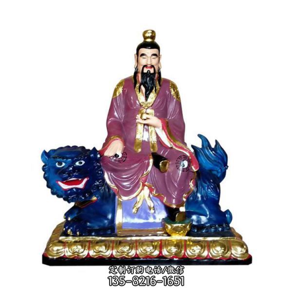 寺廟玻璃鋼彩繪大型景觀神佛雕塑擺件（2）