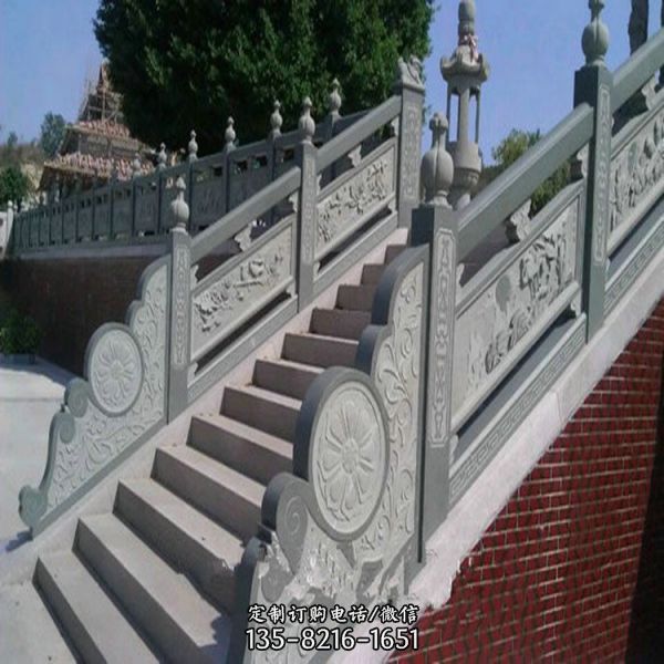 公園景區裝飾花崗巖防護石欄桿多種造型（4）