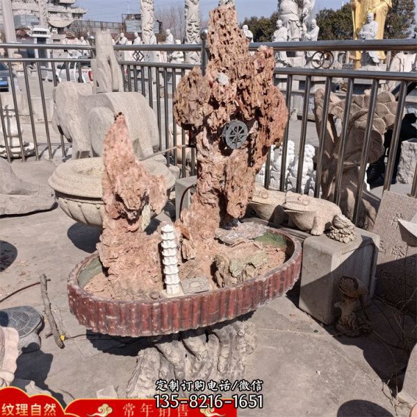 廣場景觀青石龍柱（2）