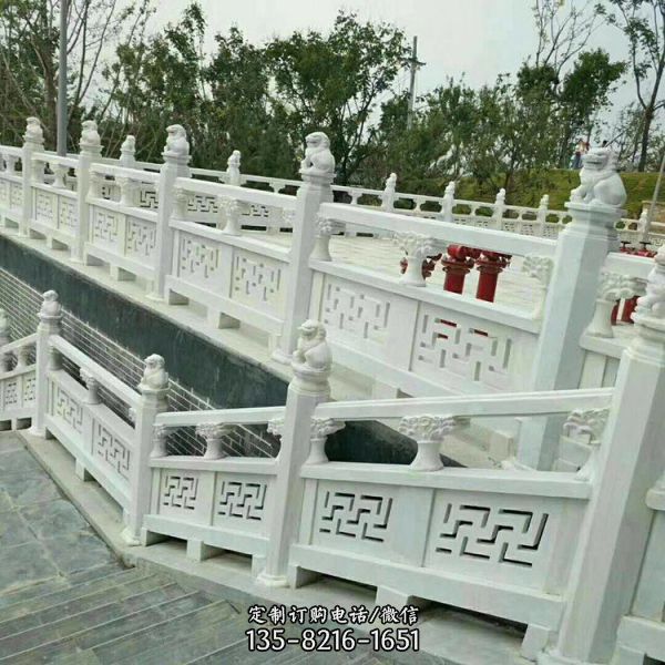 公園大理石石雕園林圍欄雕塑（1）