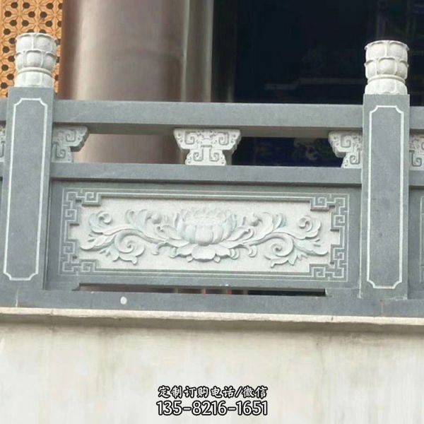 公園大理石石雕園林圍欄雕塑（4）