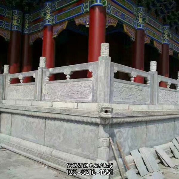 公園大理石石雕園林圍欄雕塑（2）